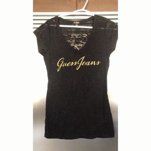 Guess wing tee